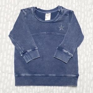 $4 BUNDLED ~ H&M SWEATSHIRT washed denim look